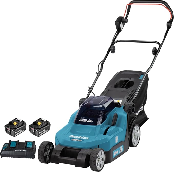 Makita DLM382PM2 Akku Rasenmäher